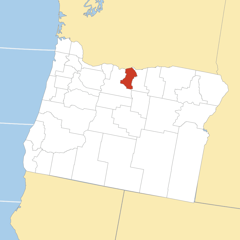 Sherman County map